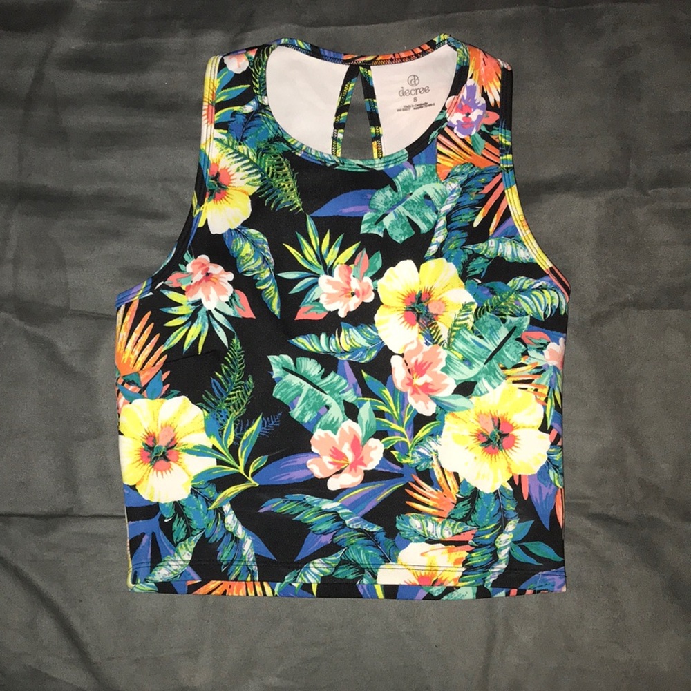Flowery Crop Top!